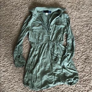Greenish dress